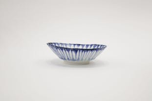 菊型楕円小鉢